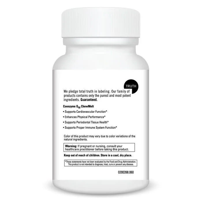 Coenzyme Q10 100mg - 60 ChewMelt