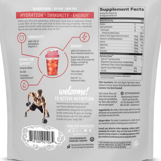 Active Hydration - Strawberry Coloda 18 ct.