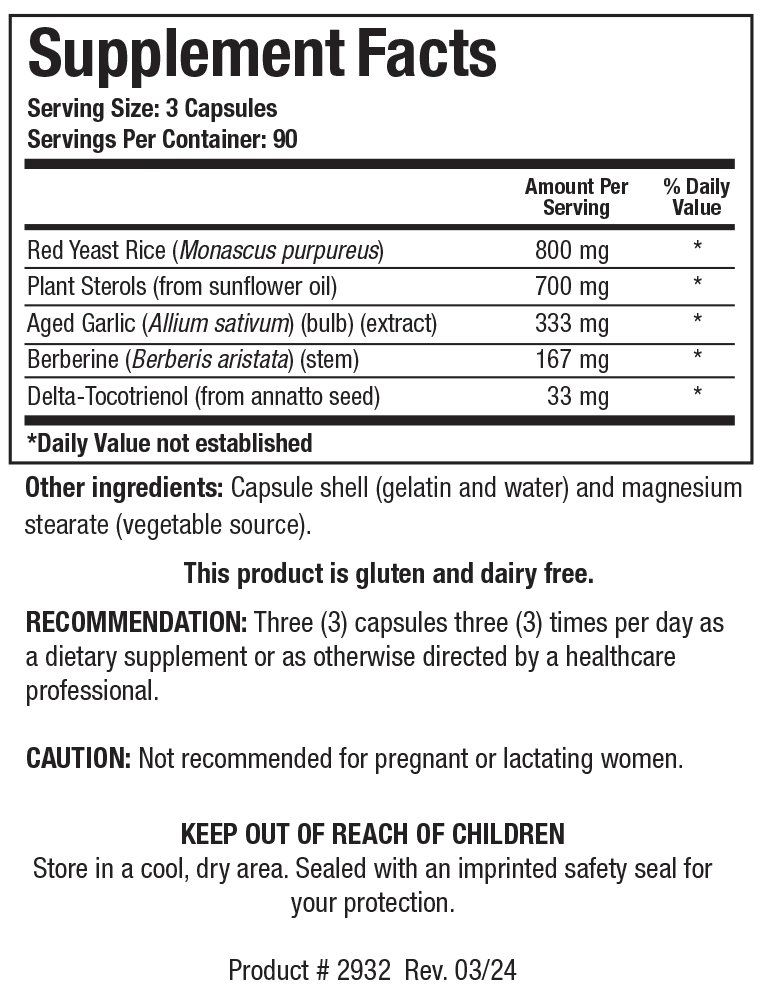 Cardio-Lipid 270 Capsules
