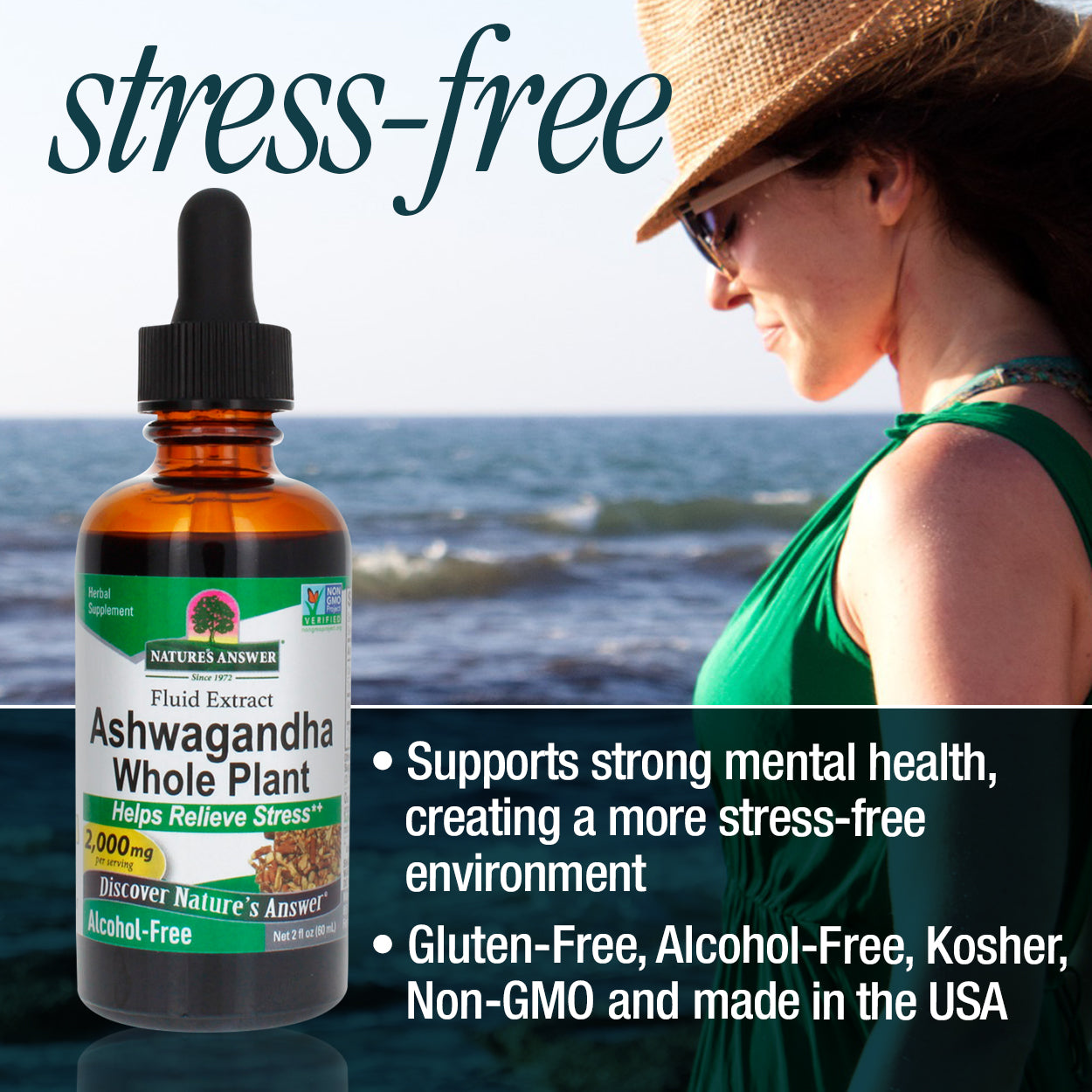 Nature's Answer Ashwagandha (1oz)
