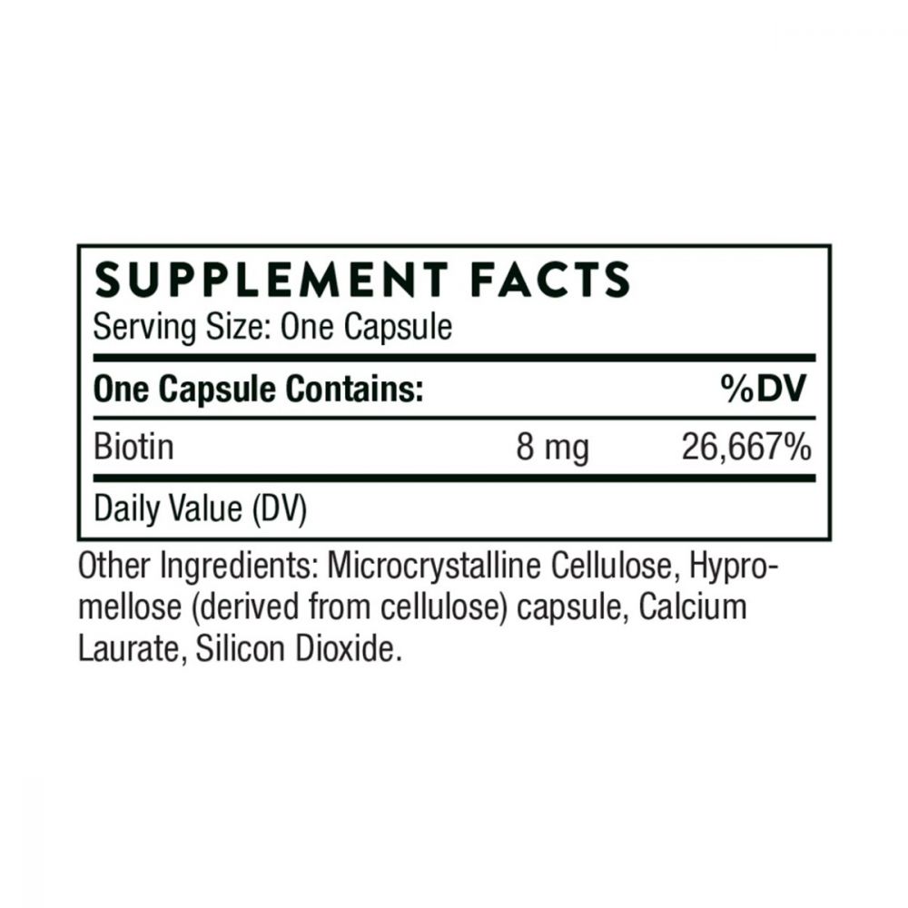 Thorne Research Biotin-8 60 caps