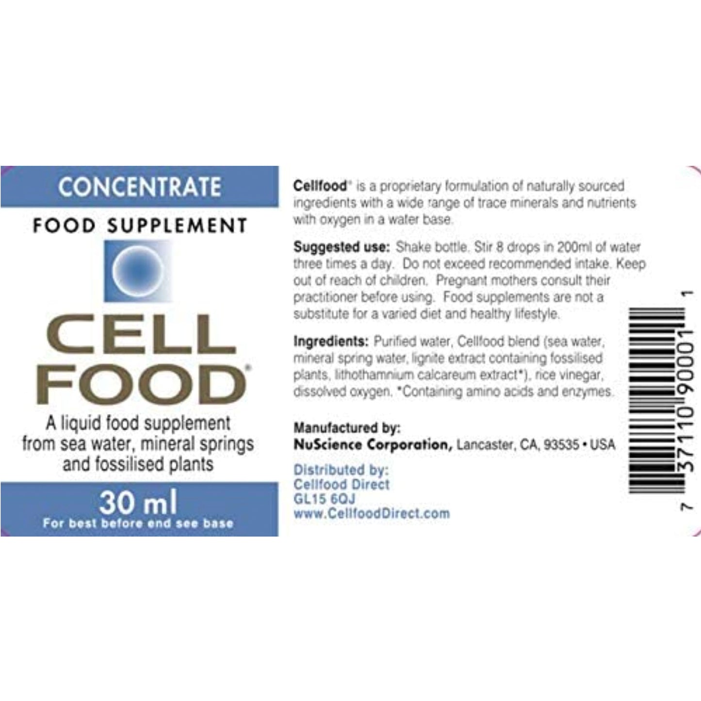 Cellfood Dietary Supplement (Drops)