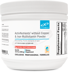 ActivNutrients w/o Copper & Iron Multivitamin Powder - Fruit Punch