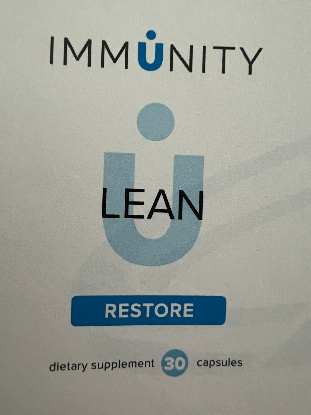 RestoreU - Lean - 30 Capsules
