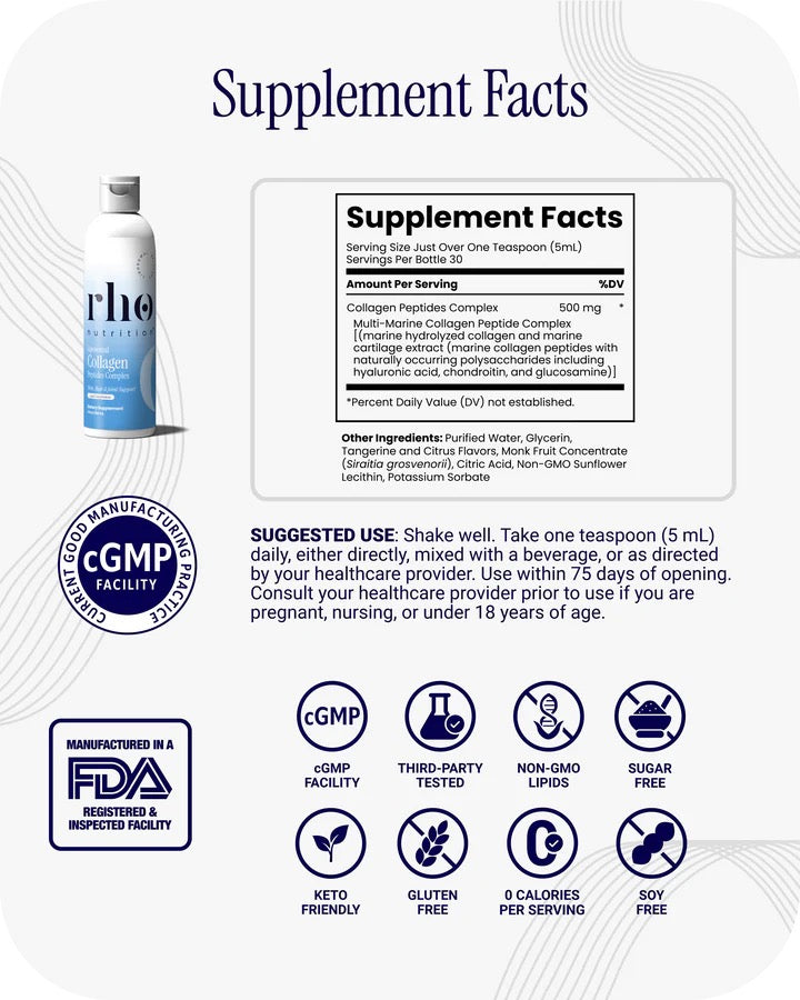 
                  
                    RHO Liposomal Collagen Peptides
                  
                