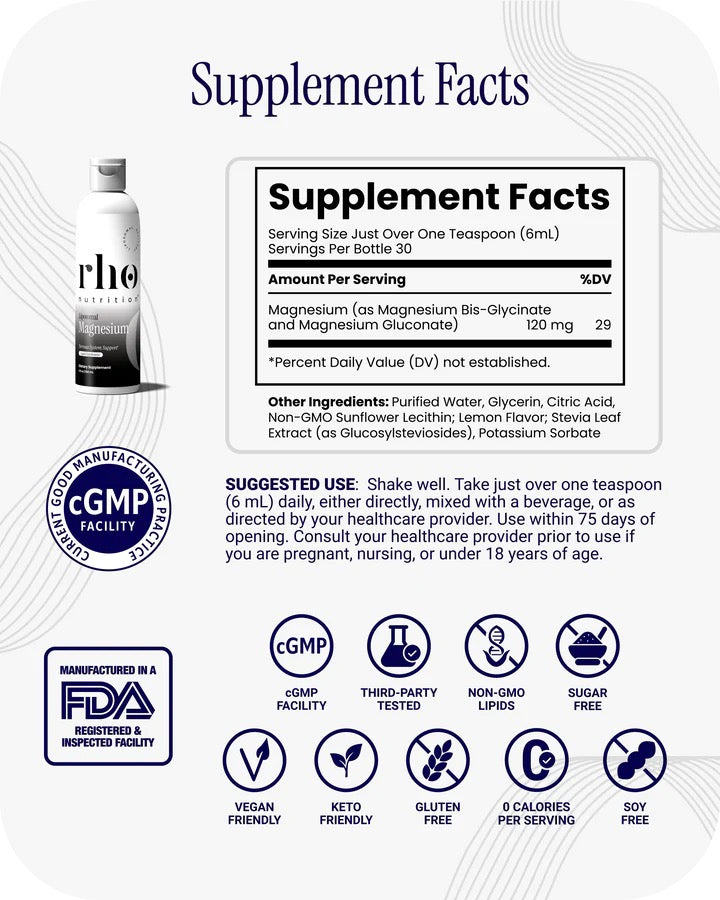 
                  
                    RHO Liposomal Magnesium
                  
                