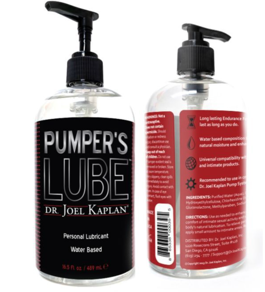 Dr. Joel Kaplan's Pumpers Lubricant - 16oz
