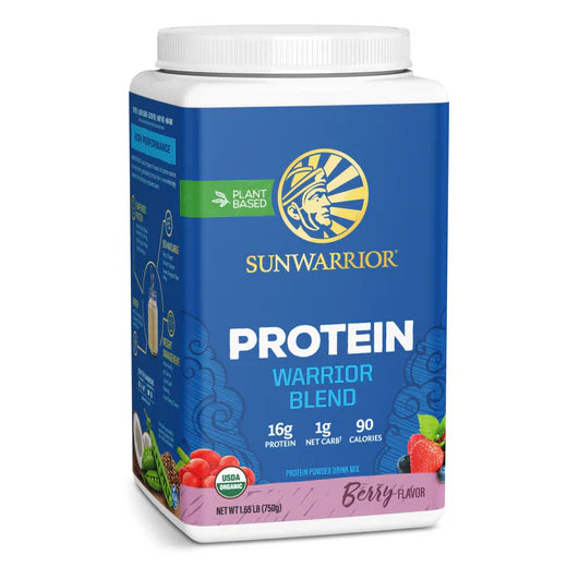 Warrior Blend Organic Plant Based Protein - Berry 750G