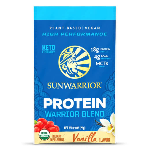 Warrior Blend Vanilla Protein - single serve