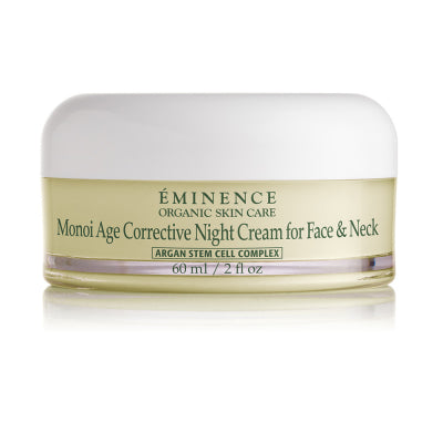 Eminence Monoi Age Corrective Night Cream for Face & Neck 2oz