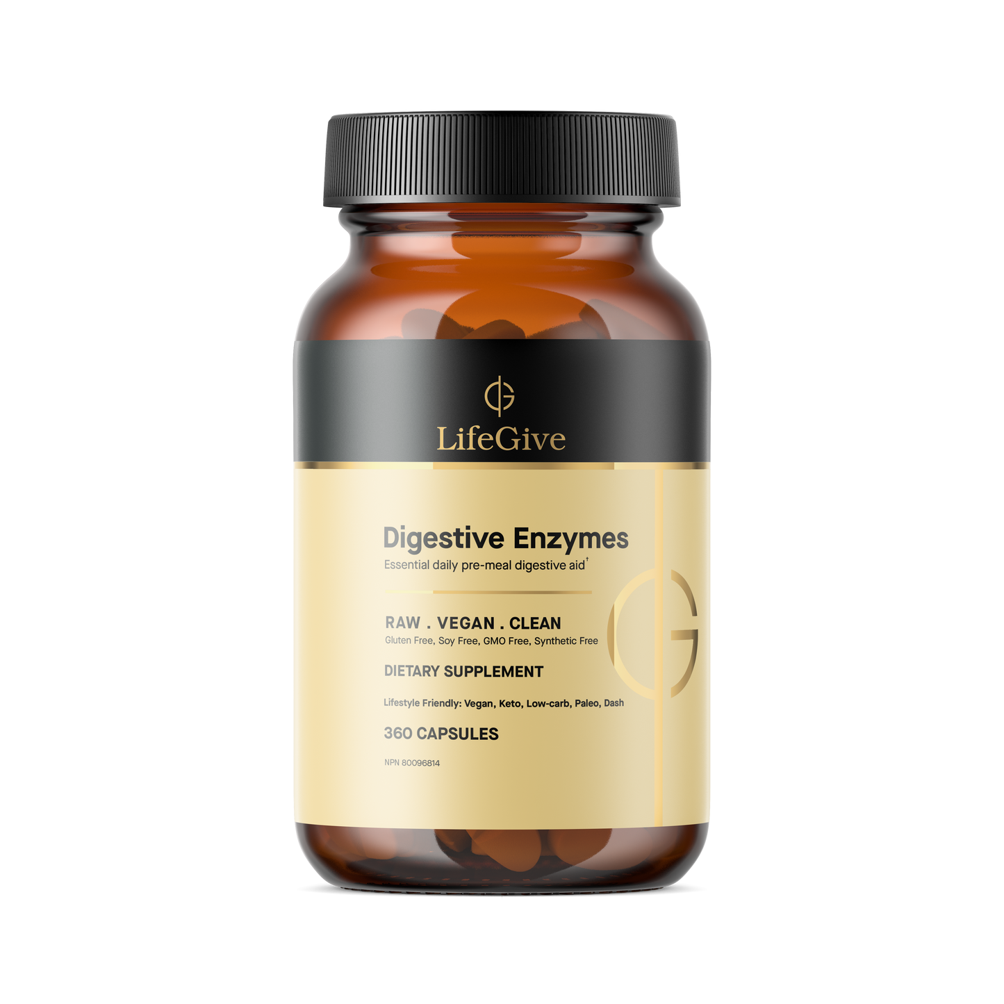 
                  
                    Digestive Enzymes 360 Caps
                  
                