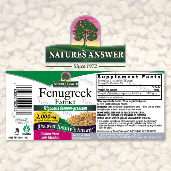 
                  
                    Nature's Answer Fenugreek seed
                  
                