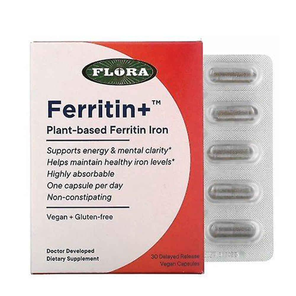 
                  
                    Flora Ferritin+ Iron 30 Capsules
                  
                