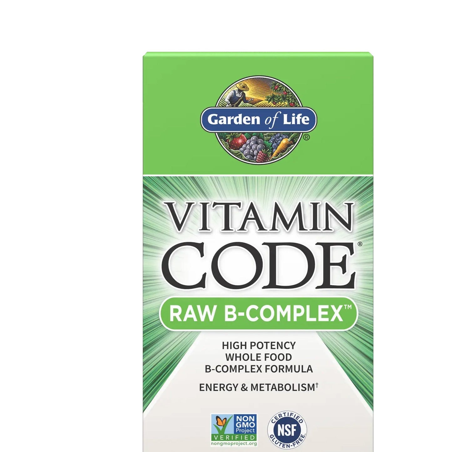 
                  
                    Garden of Life Vitamin Code- Raw B complex
                  
                