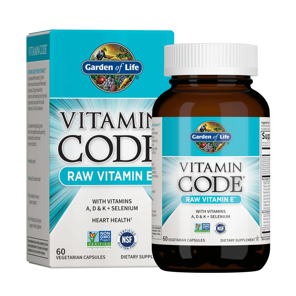 
                  
                    Vitamin Code Raw E 60  capsules
                  
                